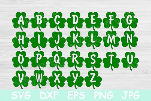 Download St Patricks Day Svg Fonts Shamrock Svg. - Svg fonts Collection