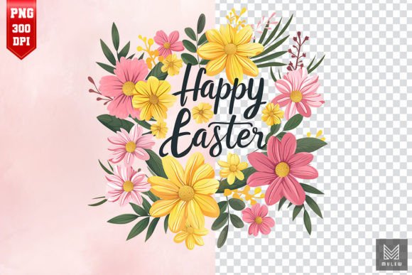 Download Happy Easter Sublimation Clipart Design - Easter sublimation Collection