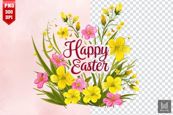 Download Happy Easter Sublimation Clipart Design - Easter sublimation Collection