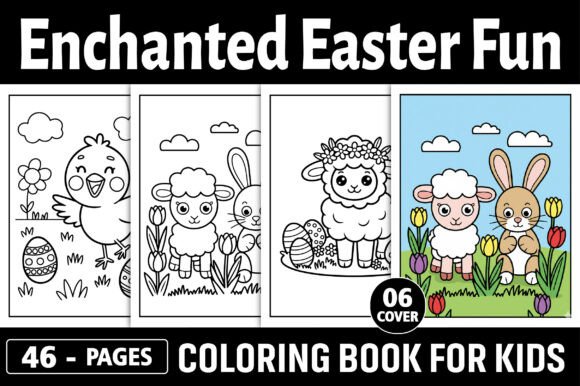 Download Enchanted Easter Fun Coloring Pages - Enchanted easter Collection