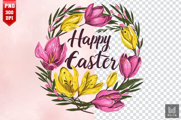 Download Happy Easter Sublimation Clipart Design - Easter sublimation Collection
