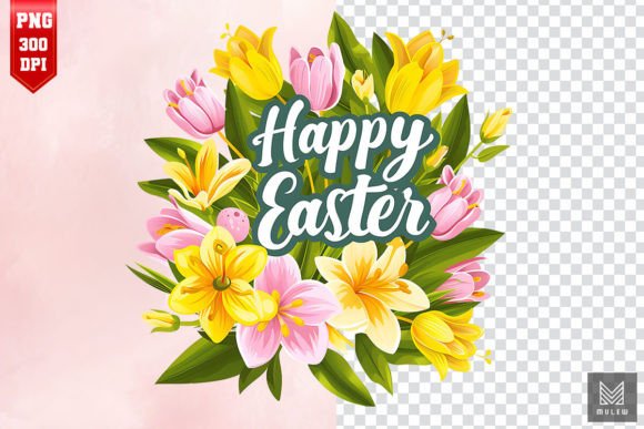 Download Happy Easter Sublimation Clipart Design - Easter sublimation Collection