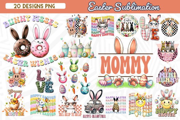Download Easter Sublimation Bundle - Easter sublimation Collection