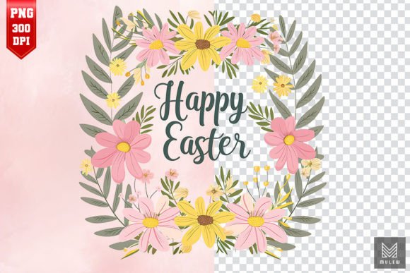 Download Happy Easter Sublimation Clipart Design - Easter sublimation Collection